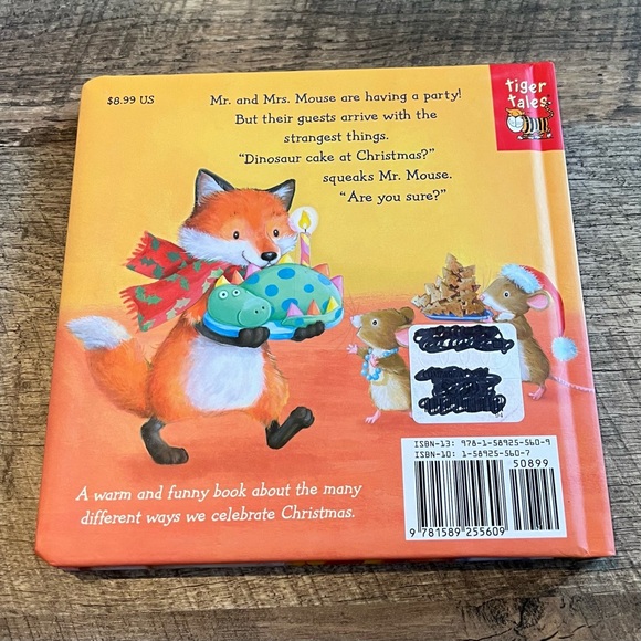 A Very Merry Christmas Children's Board Book by Maudie Powell-Tuck - Picture 3 of 4